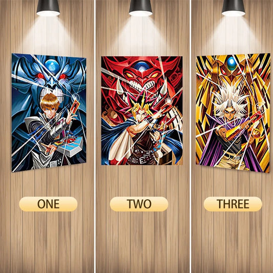 Póster lenticular Yugi x Kaiba x marik