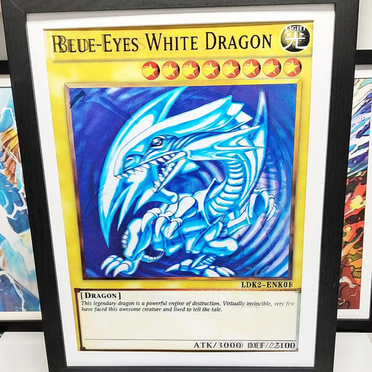 Póster lenticular Cartas Dragón Blanco & Mago Oscuro & Dragón Rojo