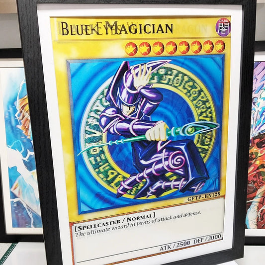Póster lenticular Cartas Dragón Blanco & Mago Oscuro & Dragón Rojo