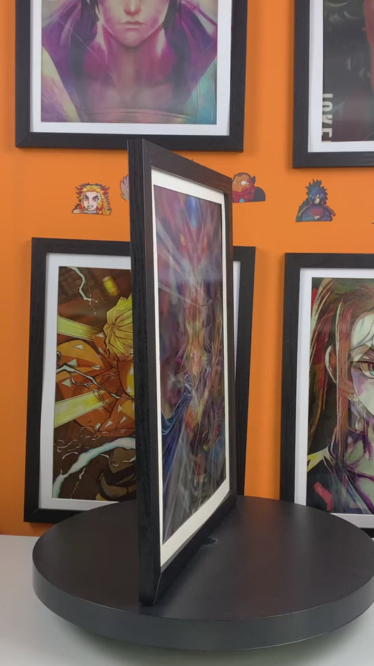 Póster lenticular Yugi x Kaiba x marik